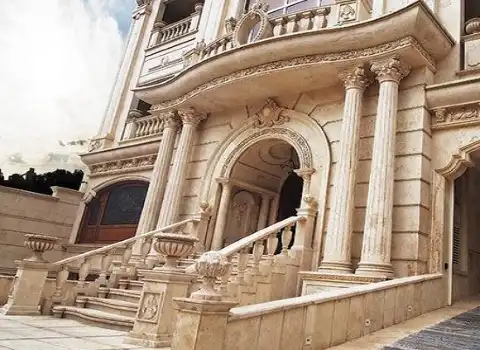 تصویر 2 از قیمت سنگ تراورتن یزد با کیفیت ارزان + خرید عمده